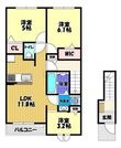 メゾンド クロワールBの間取図