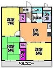 Shelley´s金剛の間取図