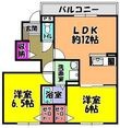 サニーメゾンの間取図