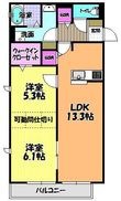 メゾン・カンフリエの間取図