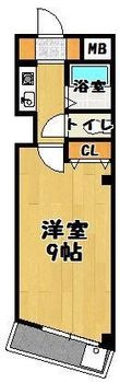 コーポタニヤマの間取図