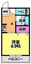 メロディーハイムの間取図