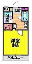 プロスパーハイツ古市の間取図