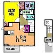 コンフォートBの間取図