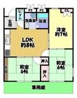 ヴィラ千代田の間取図