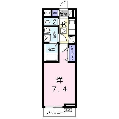 拡大写真:サンプラザ金剛 1階103の間取り