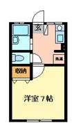 写真：スカイハイム1階の間取図
