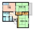 やよいハイツの間取図
