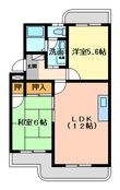 ハピネスⅢの間取図