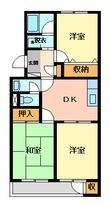 ヴィラフローレンスの間取図