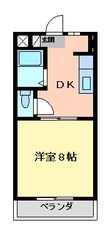 ハーモニー97（Ｈａｒｍｏｎｙ９７）の間取図