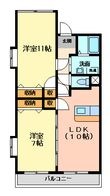 マ・メゾンＹ・Ｏの間取図