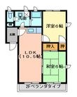 スクウェア２５　Ａ棟の間取図