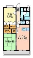 写真：グランシャリオF 2階203の間取図