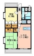 写真：グランシャリオF3階の間取図