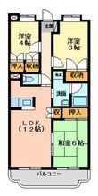 クレベールの間取図