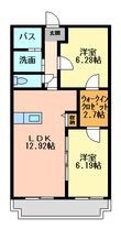 ドルチェの間取図