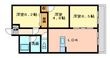 グランドゥール稲川の間取図