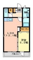 ドルチェⅡの間取図