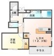 写真：カームリー1階の間取図