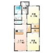 足利市伊勢町2丁目の間取図
