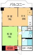 シャンボール新松戸の間取図