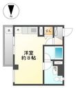 写真:インプルーブ新川崎 7階701の間取図