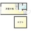 ルシェリア川崎の間取図
