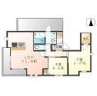 横浜市鶴見区矢向4丁目の間取図