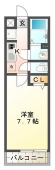 リブリ・カーサ大久保の間取図