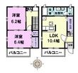 レジデンス比良出の間取図