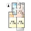 写真:ブライトK 1階103の間取図