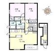 フルールの間取図