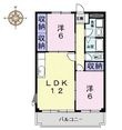 エステート豊の間取図