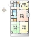 シティマンション イワタの間取図