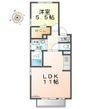 レジデンス ミツ2 Bの間取図