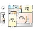 クレメントの間取図