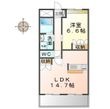 ブルーローズの間取図