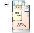 Coq Gasseau コクガソーの間取図