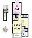 昇華の間取図