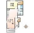 Ｋ．Ｆ．Ｋアルバ　ｆｏｕｒ　Ａの間取図