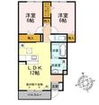 セジュール藤塚の間取図