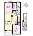 リアレーヴの間取図