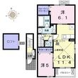 クレシアの間取図