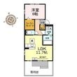 レジデンス ミツ2 Aの間取図