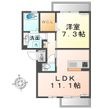 スプレンダ上条の間取図