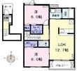K.F.K.アルバ fiveの間取図
