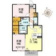 Az Ⅰ Bの間取図