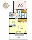 ボヌール坂巻の間取図