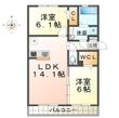 プロシード A棟の間取図